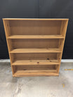 Quality Craft Inc. Pine Wood Four-Shelf Bookcase