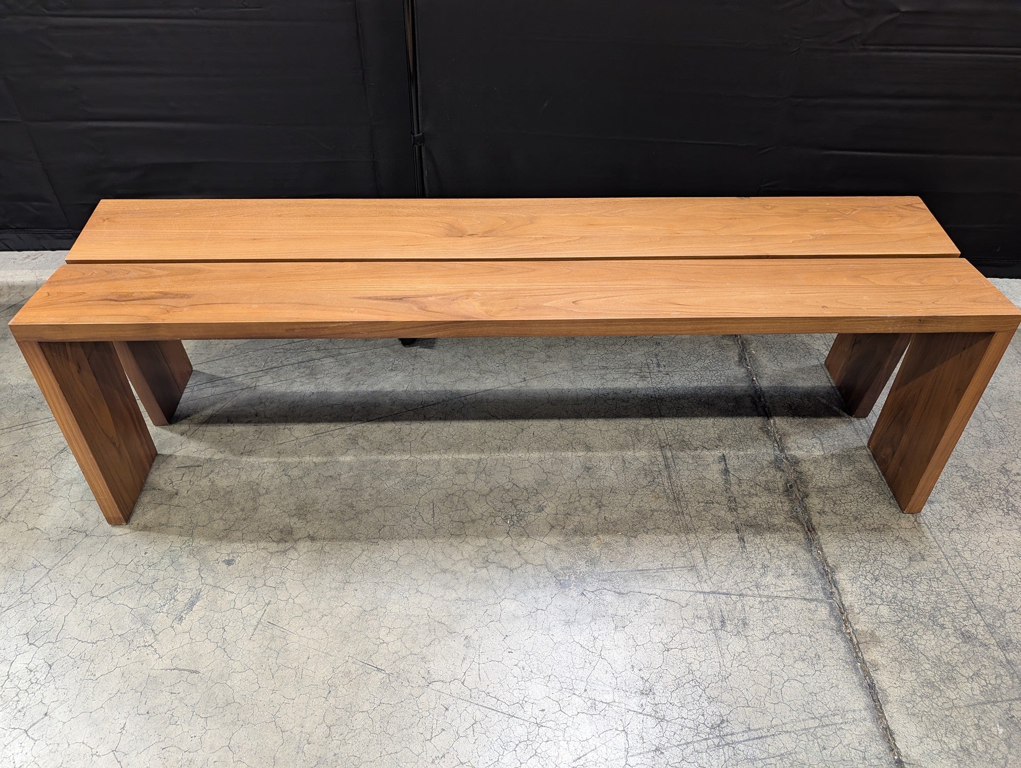 Modern Minimalist Solid Wood Bench