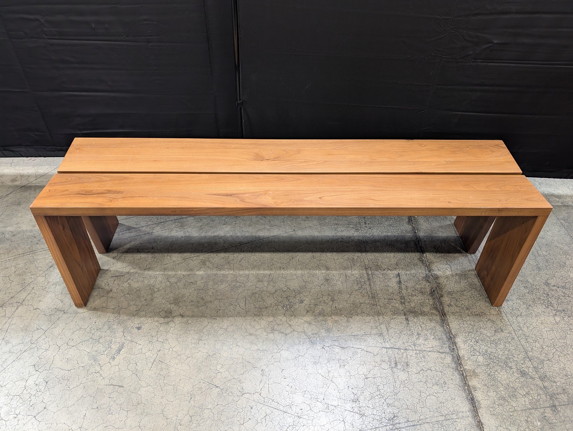 Modern Minimalist Solid Wood Bench