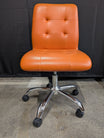 Modway Vibrant Orange Tufted Swivel Office Chair