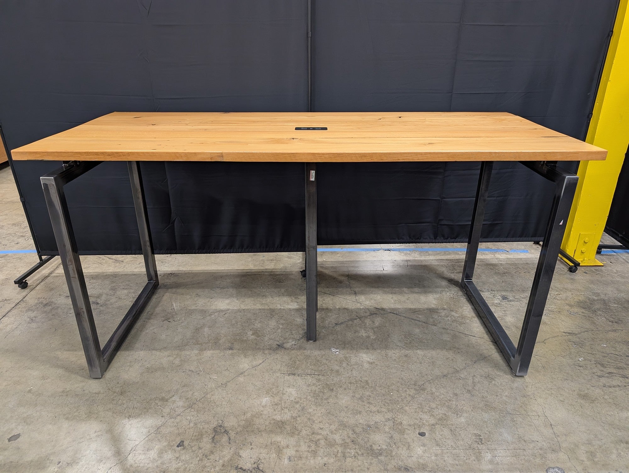 Large Light Wood Conference Table