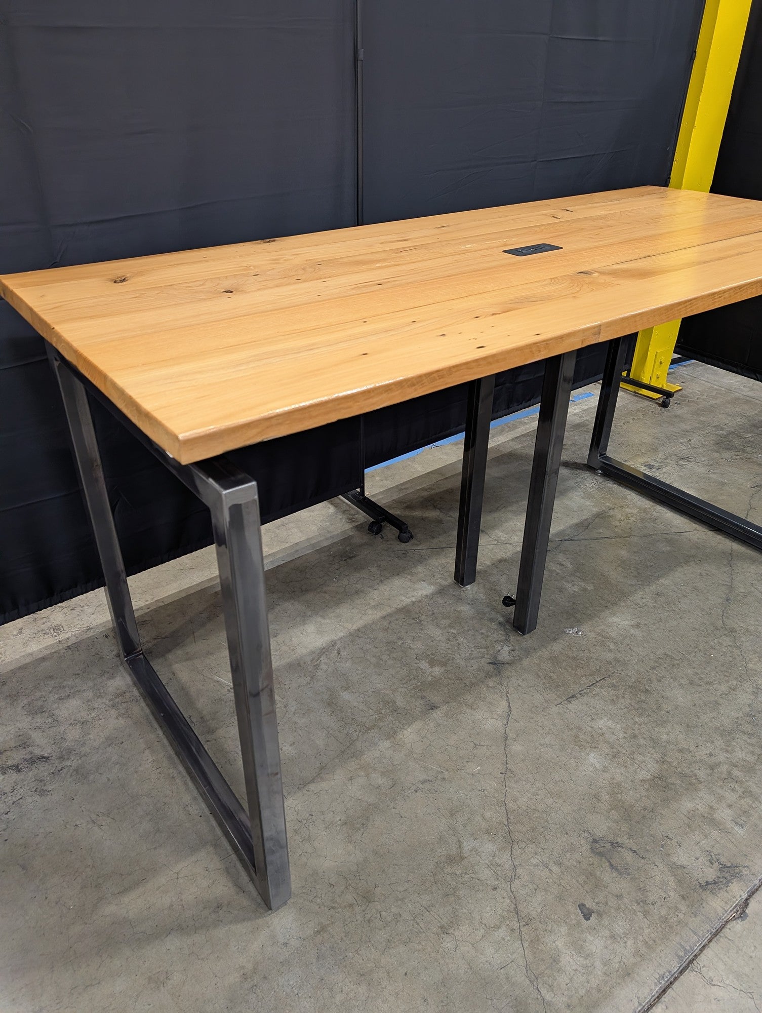 Large Light Wood Conference Table