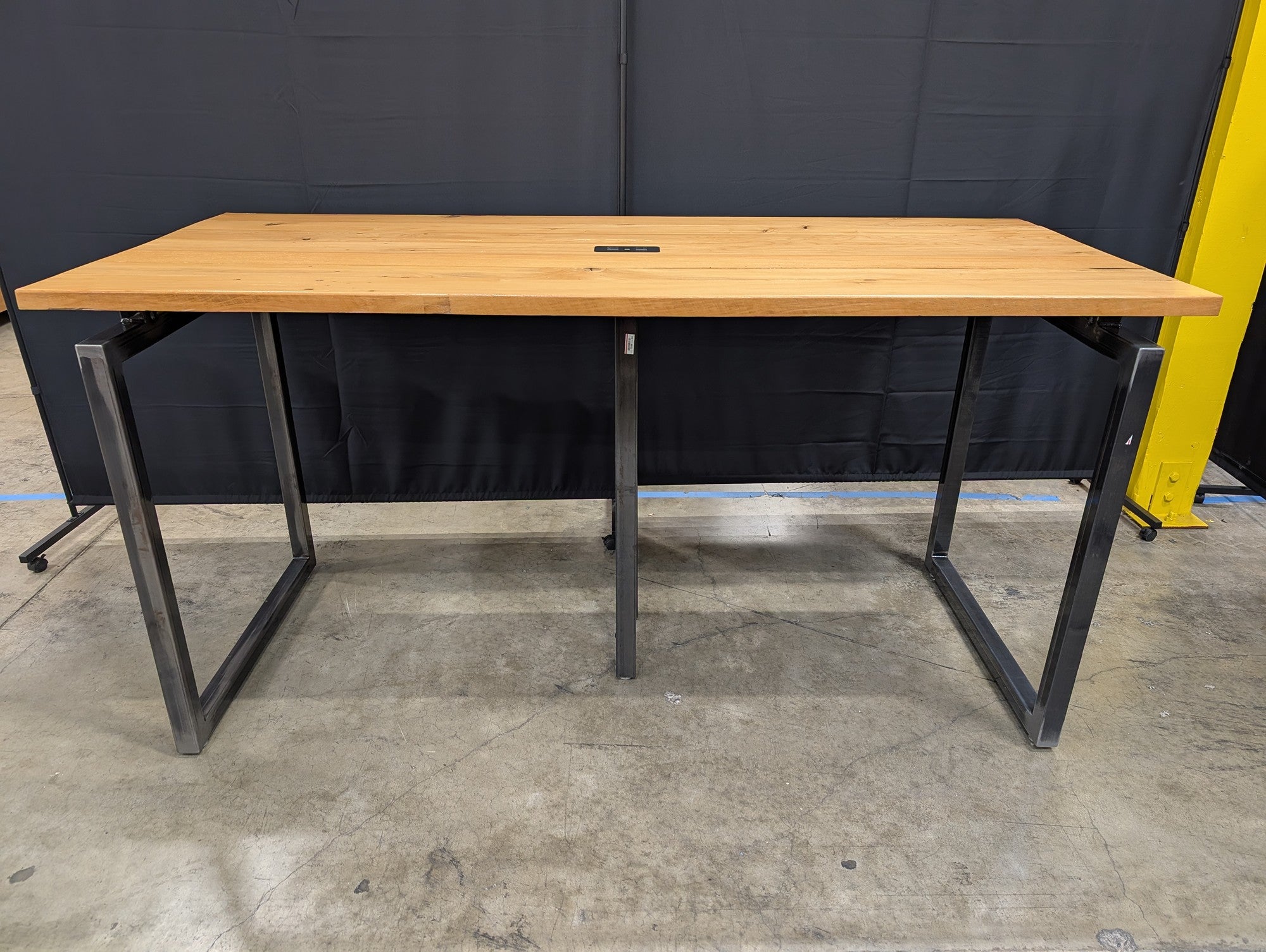 Large Light Wood Conference Table