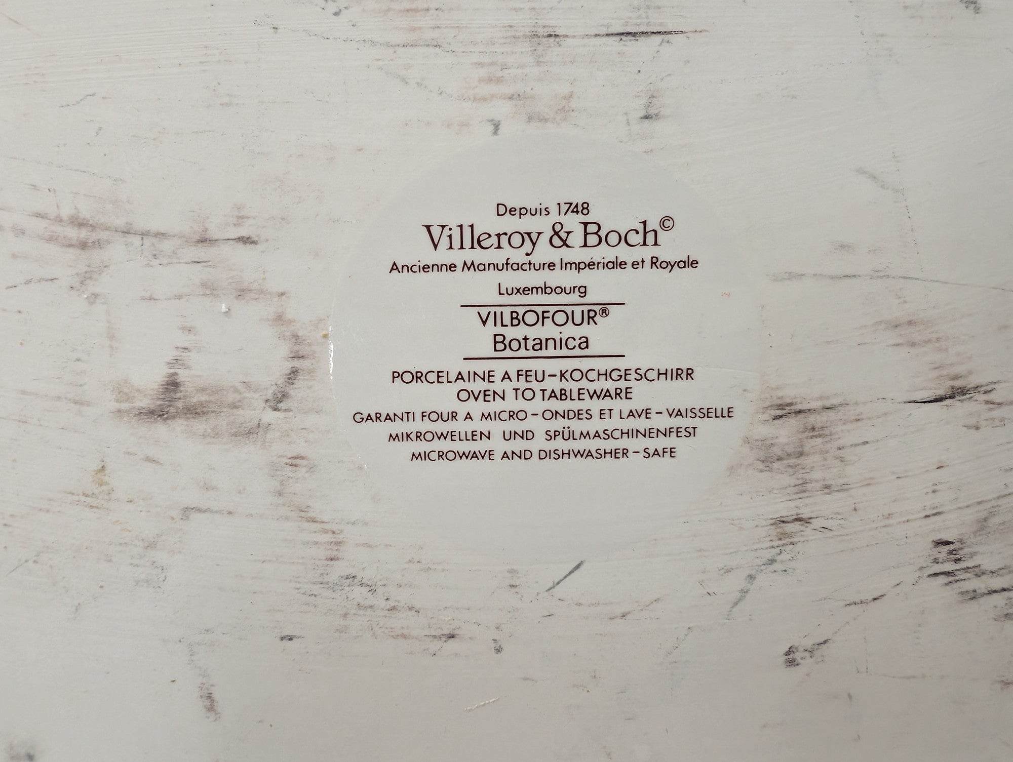 Villeroy & Boch Botanica Viola odorata Porcelain Baking Dish