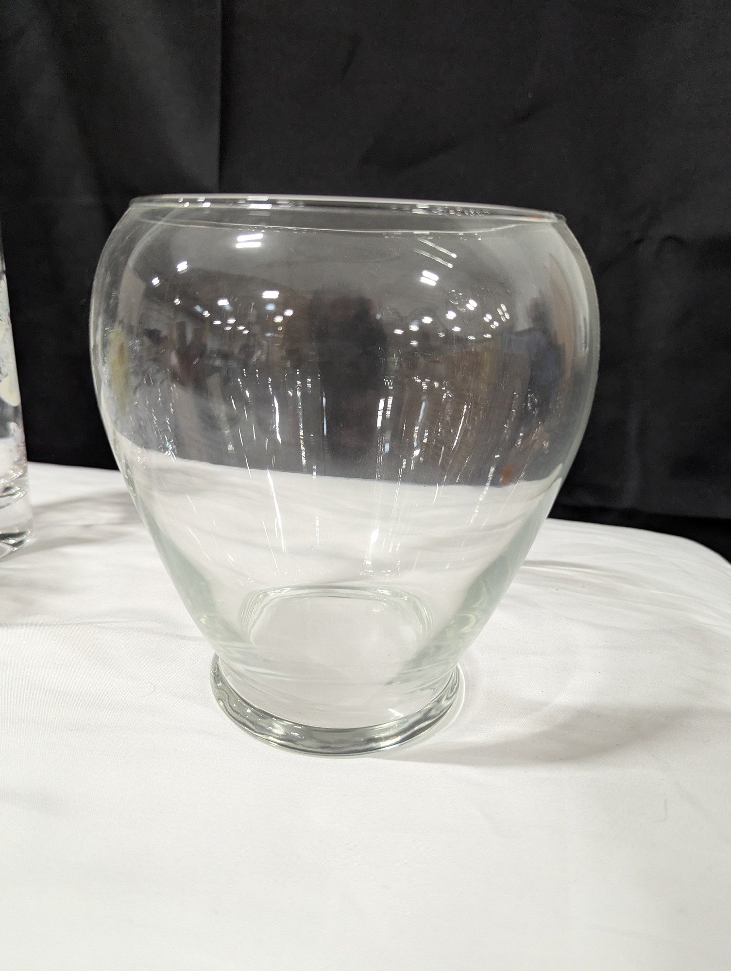 Clear Glass Decorative Centerpiece Bowl