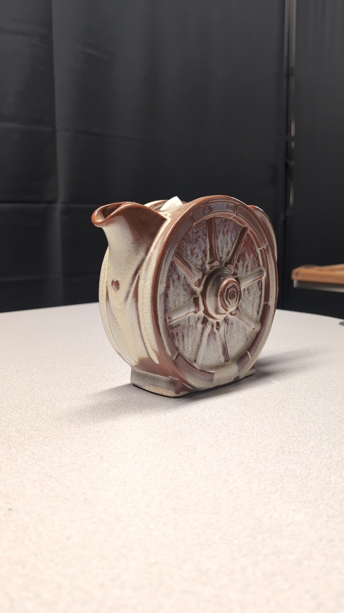 FRANKOMA 94T Wagon Wheel Pottery Creamer Pitcher