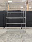 CAINMAX Shelf Tech System NSF Certified 5-Tier Chrome Wire Storage Unit