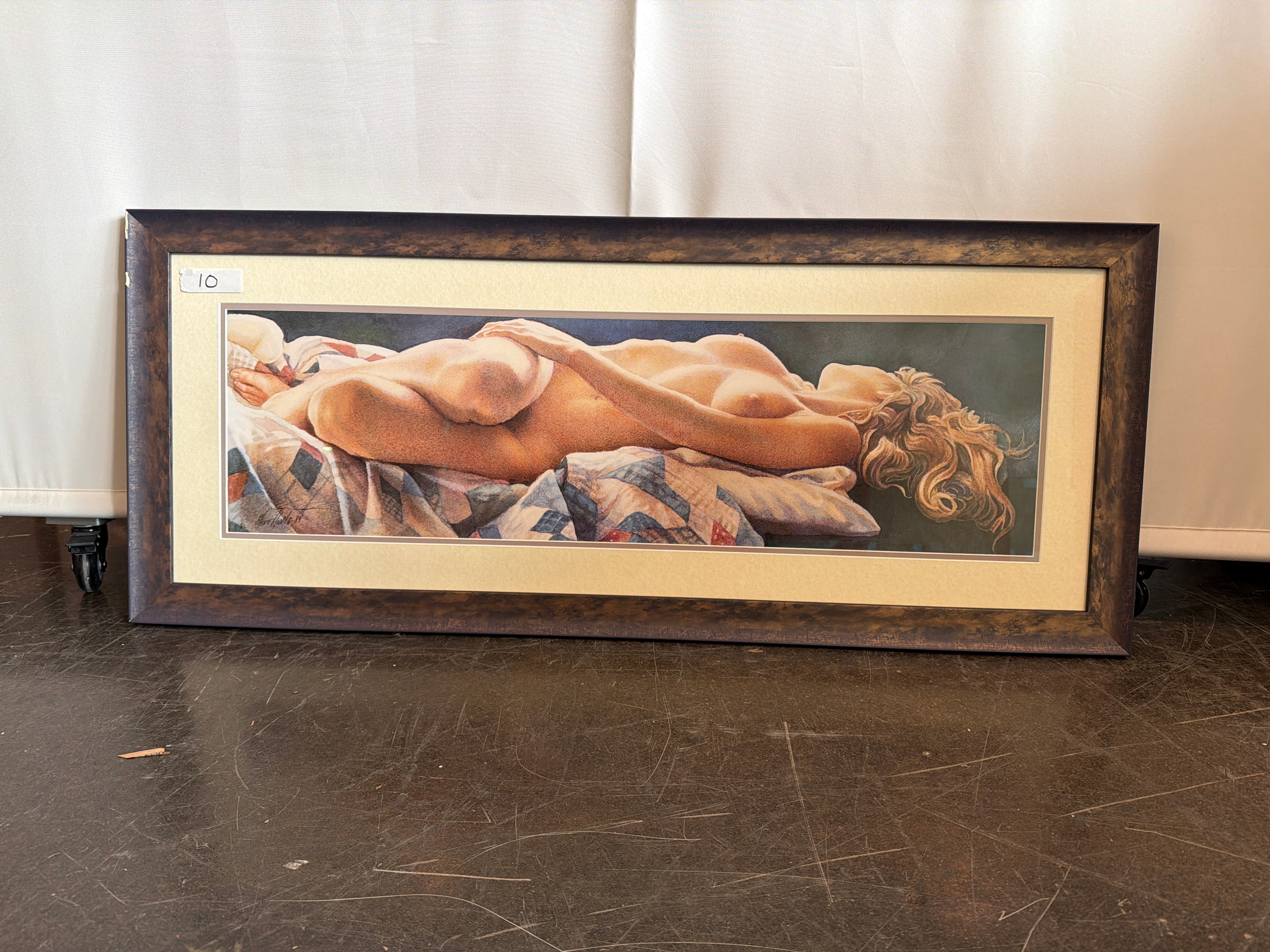 Steve Hanks Framed Figurative Nude Art Print