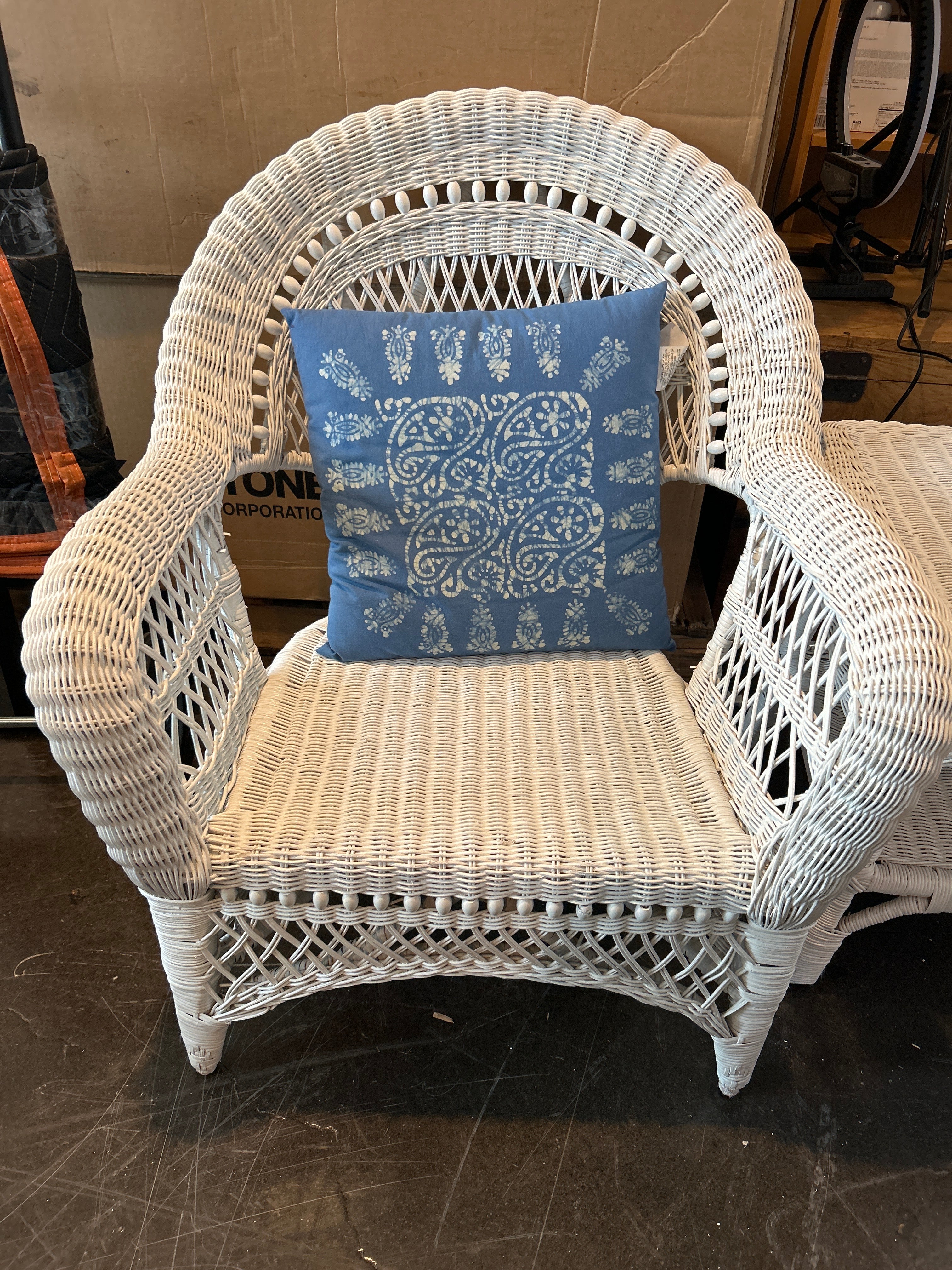 White Outdoor Garden Chair