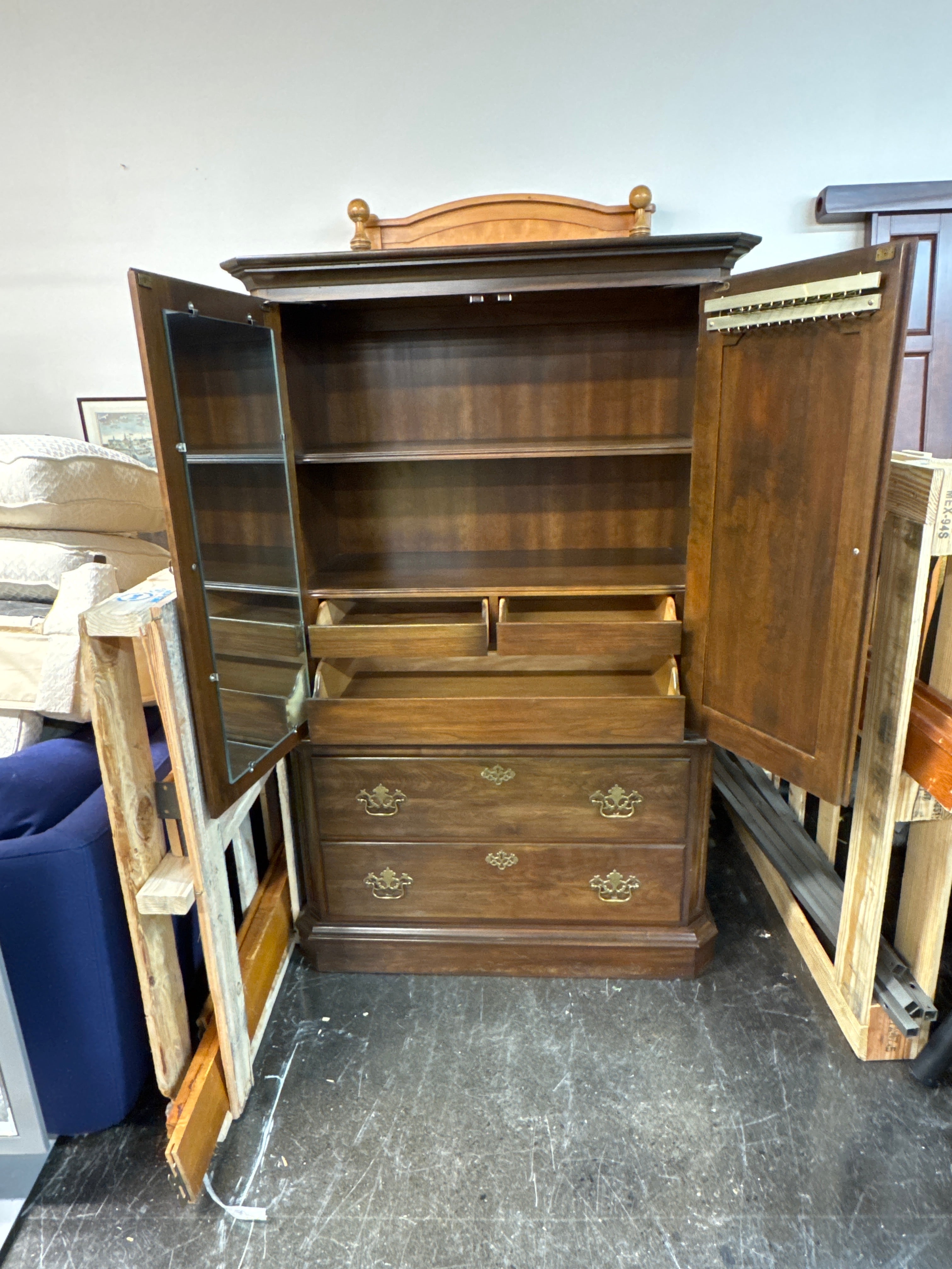 Pennsylvania House Large Dark Armoire