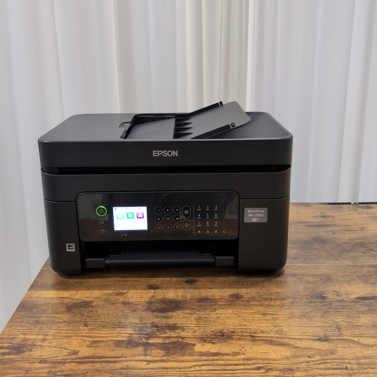 Black EPSON All-in-One Printer with Ink