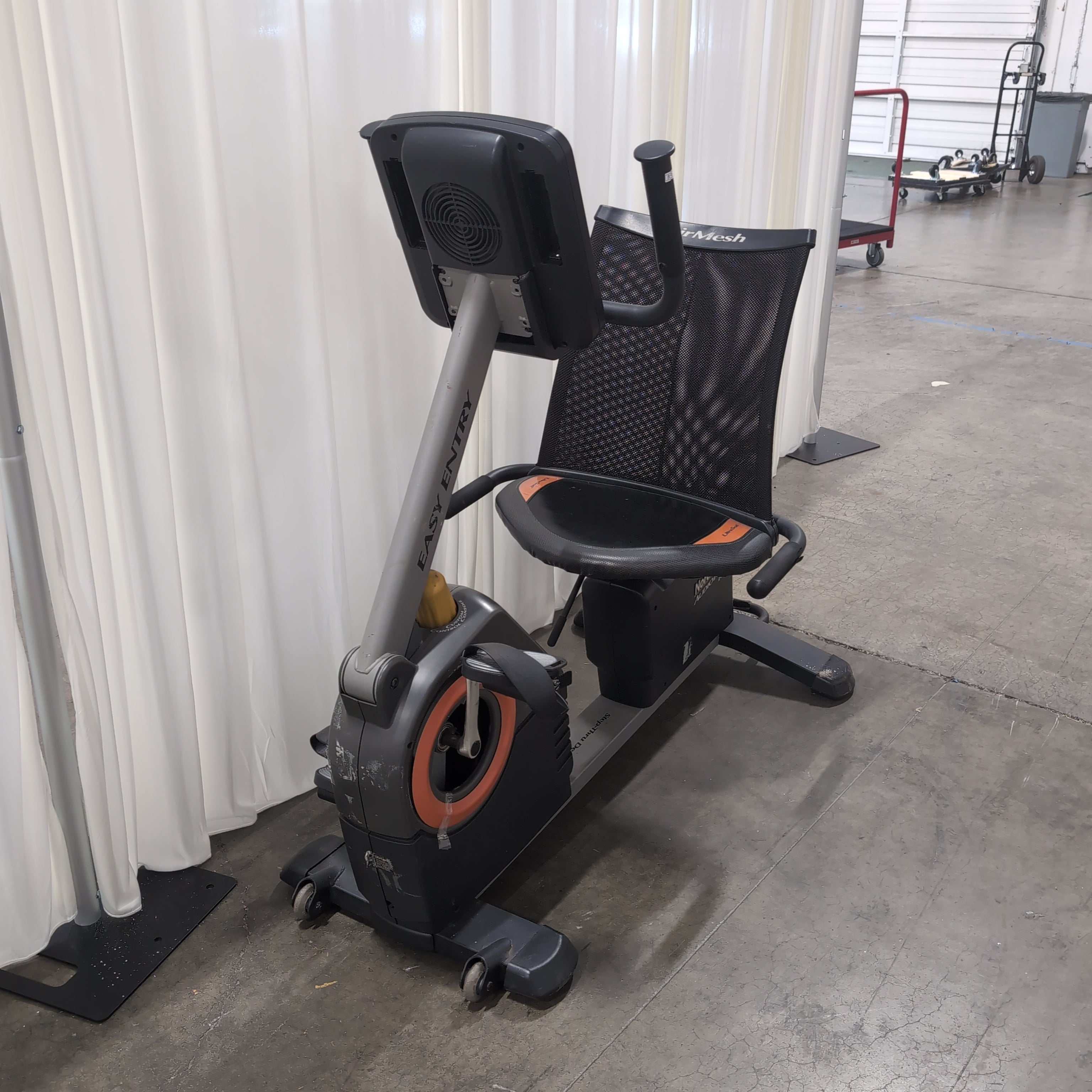 NordicTrack Dark Gray Recumbent Exercise Bike