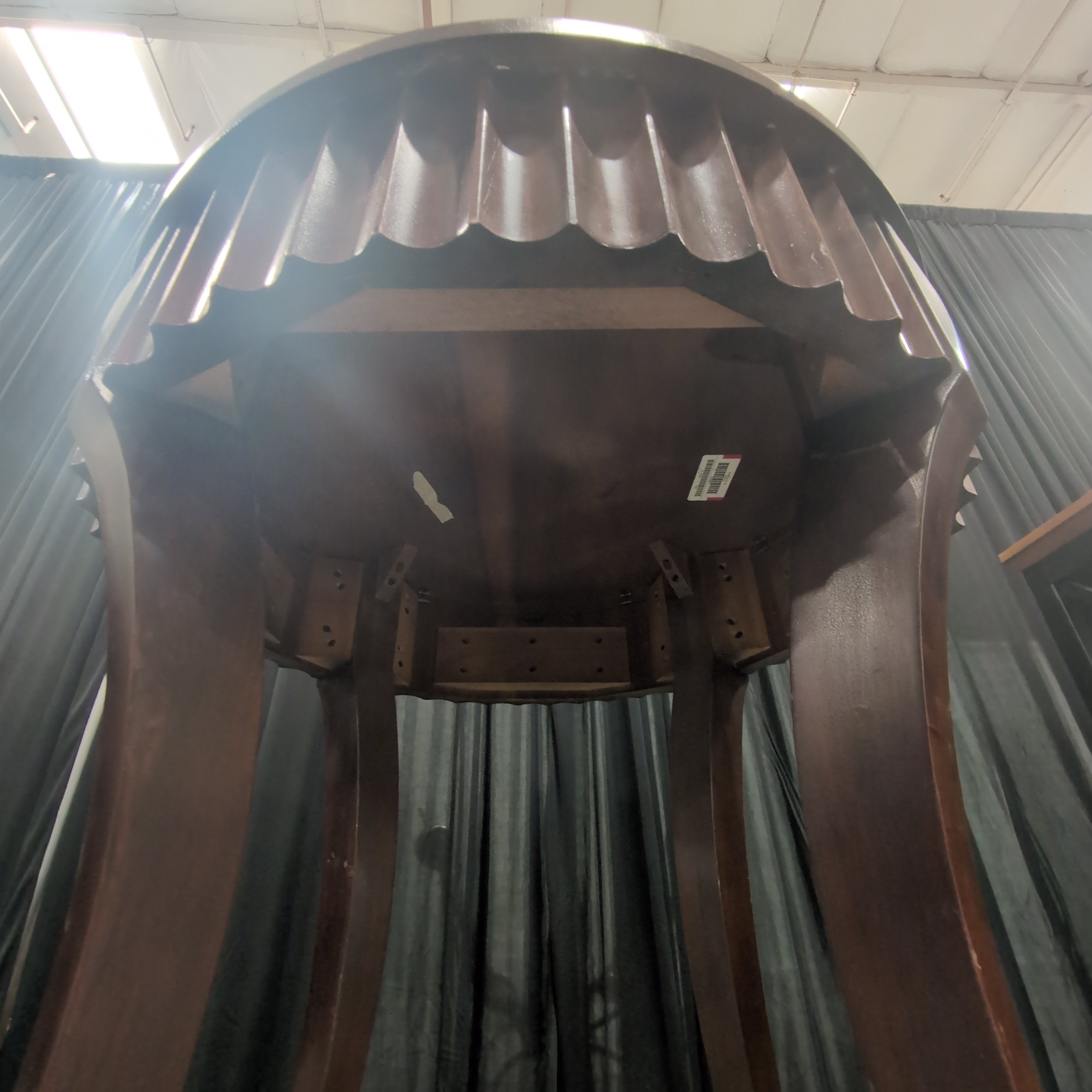 Empire Style Round Wood Dining Table