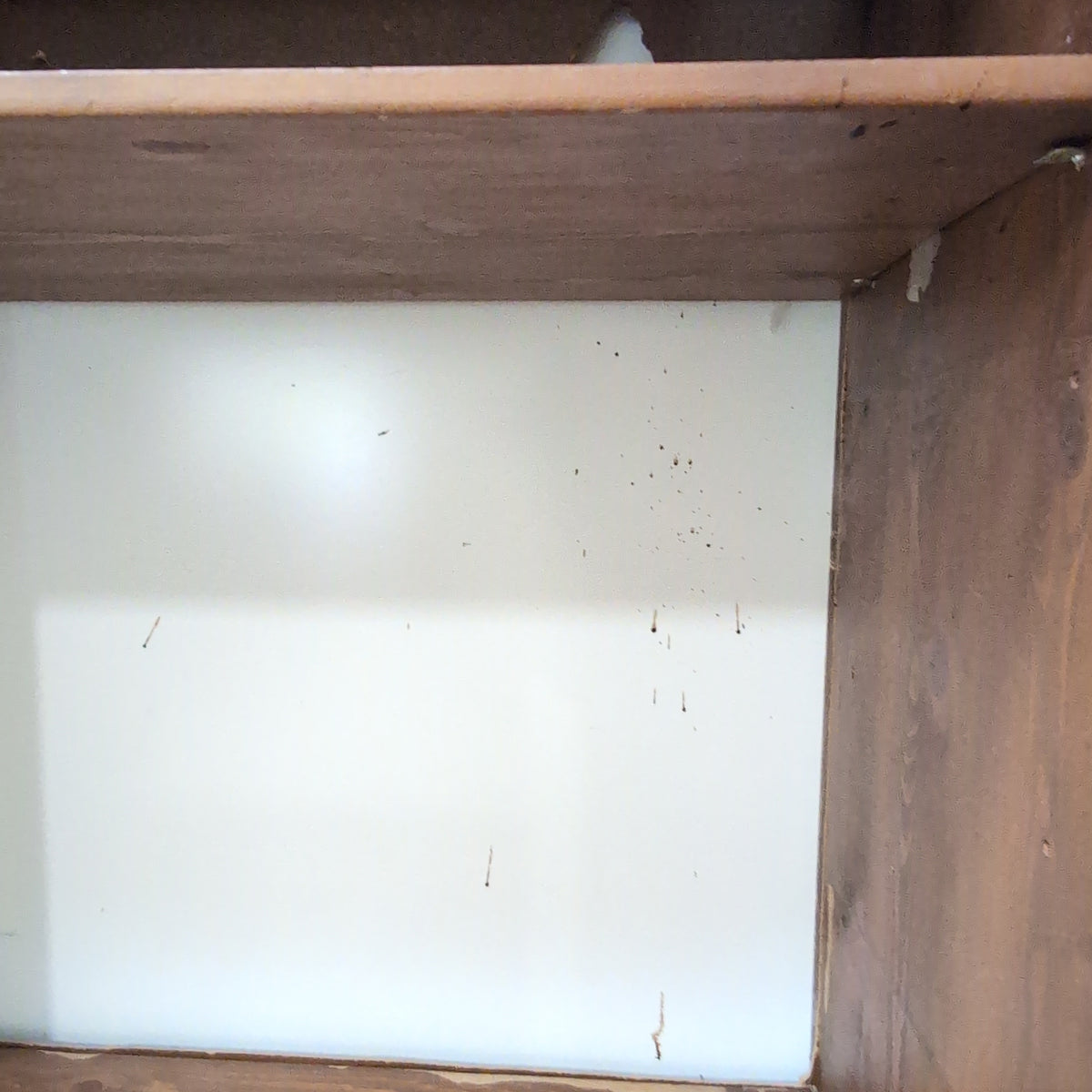 Rustic Pine Wood Small Armoire