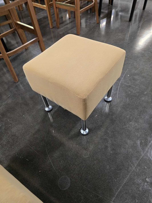 Small Yellow Footstool