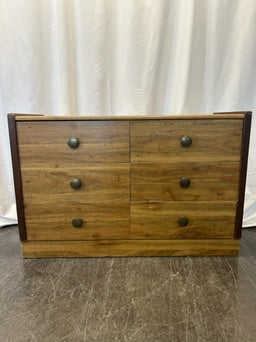 Industrial Style 6-Drawer Dresser