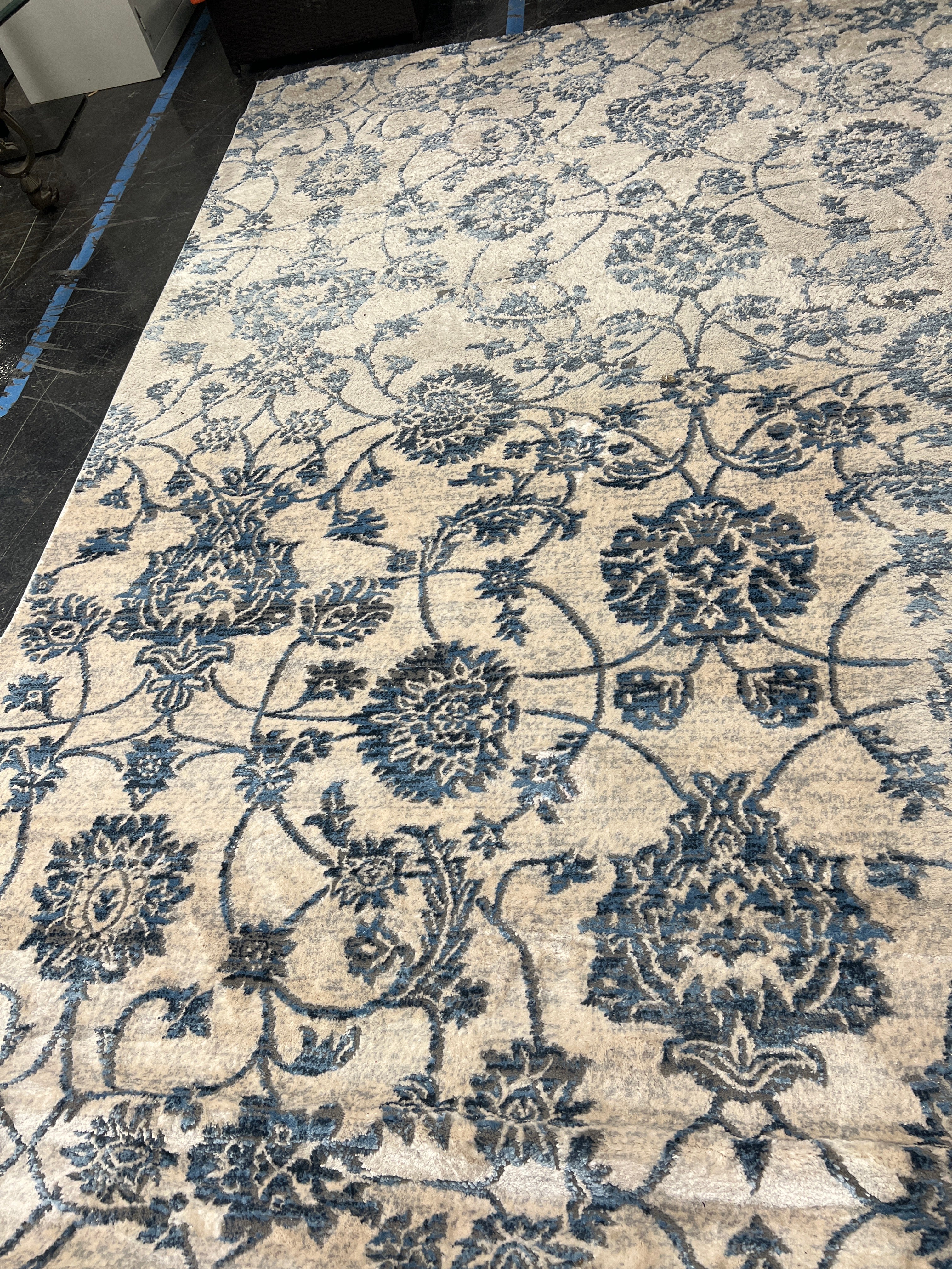 Henley Flora Blue Rug (8 x 10)
