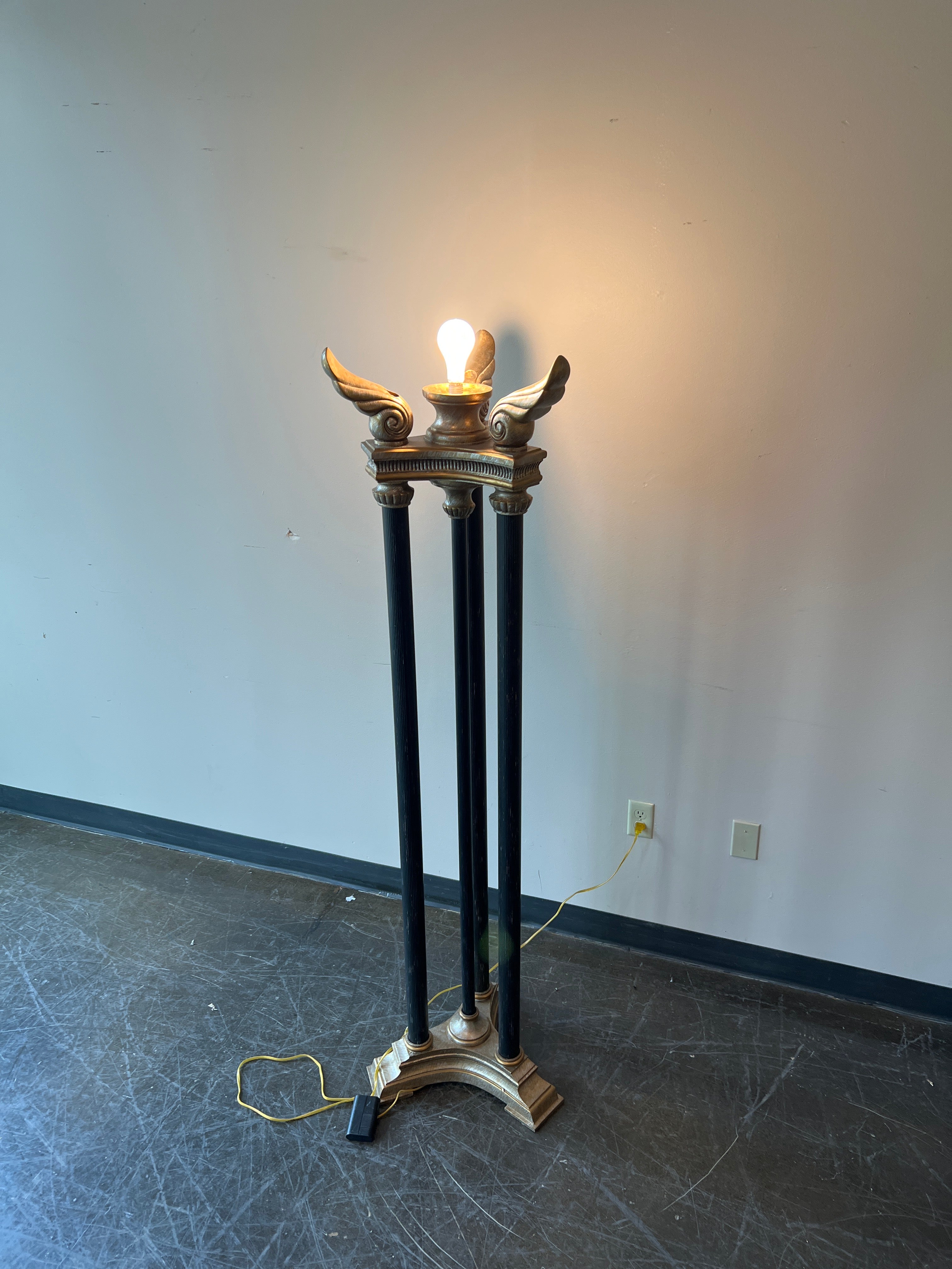 Decorative Ornate Metal Floor Lamp