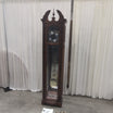 Howard Miller Decorative Wood Grandfather Clock with Brass Pendulum