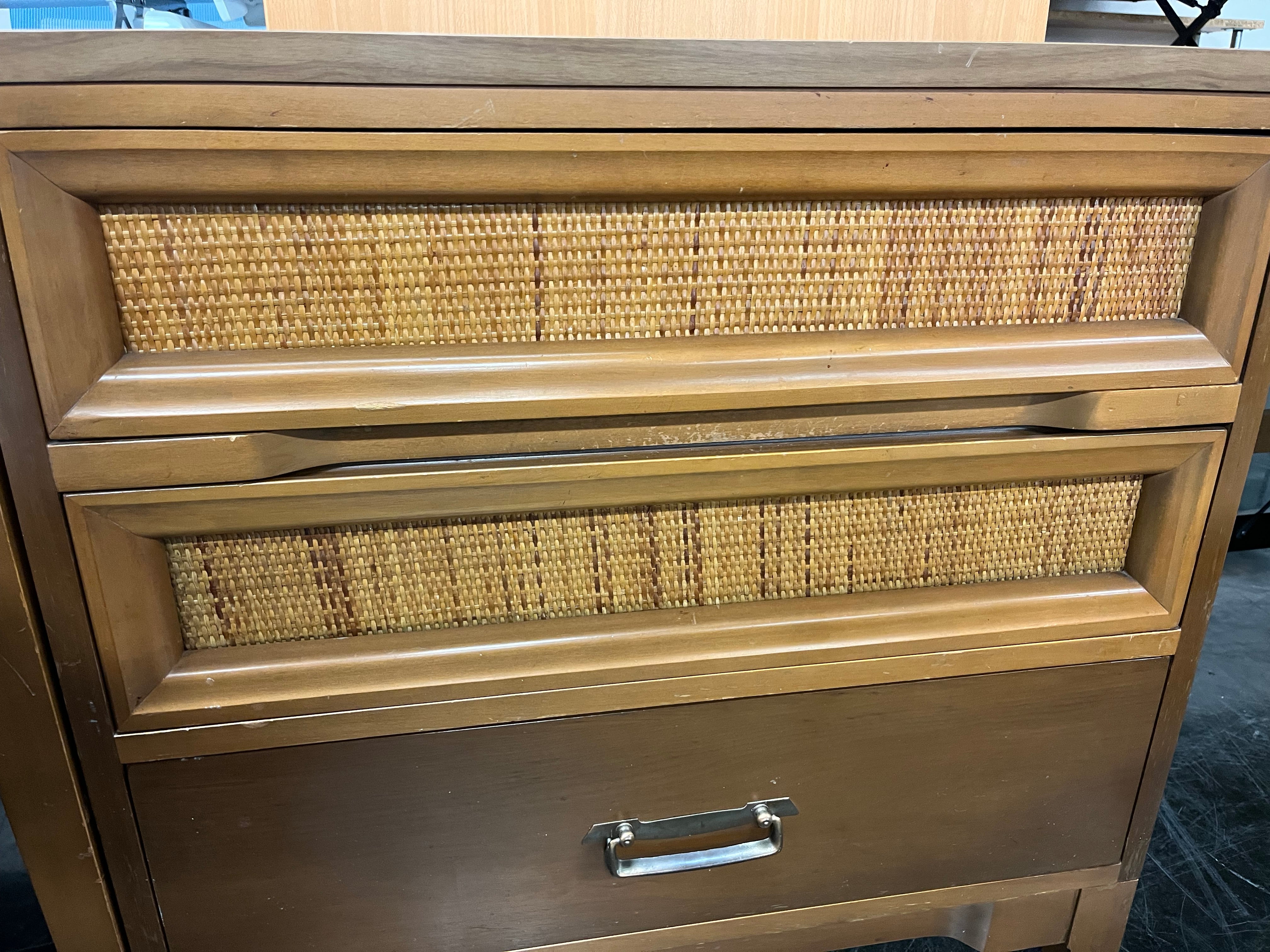 Mid-Century Modern Desk & Chair Set by Inn Keepers Co – Solid Wood