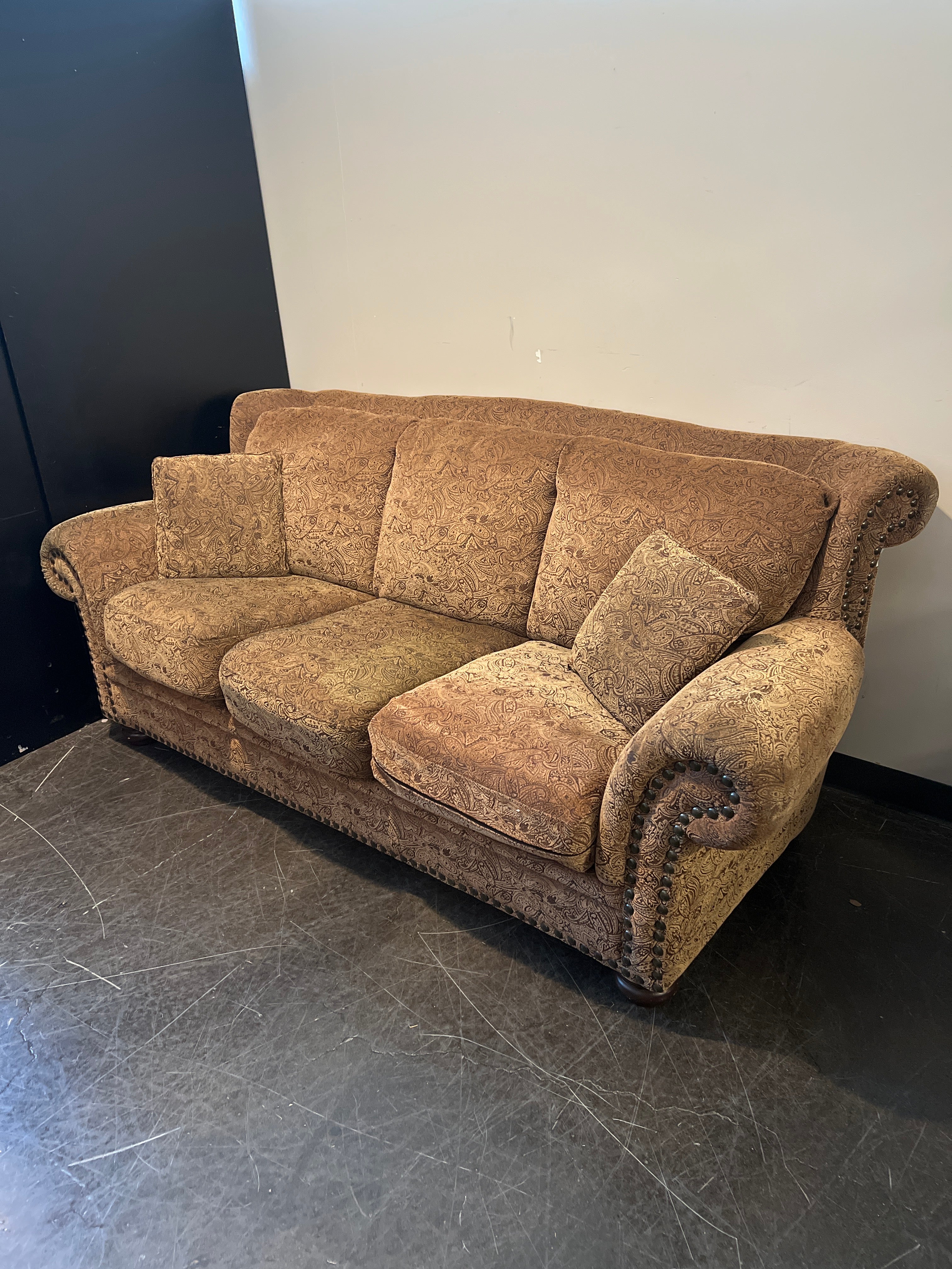 Emerald Home Furnishings Sofa with Rolled Arms