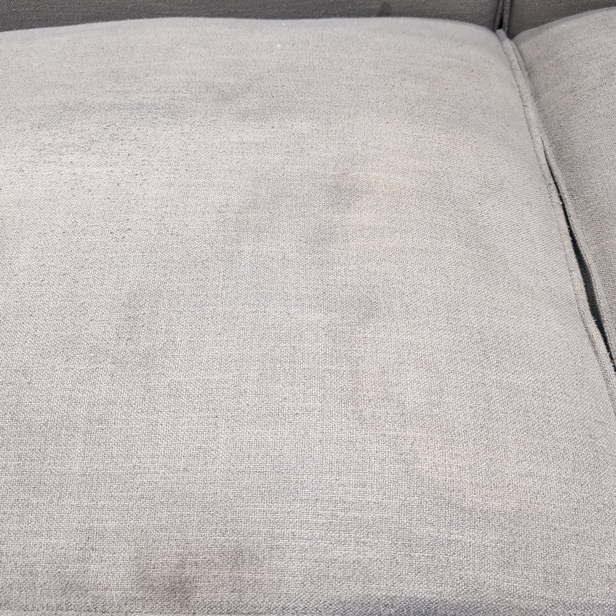 Grey Modular Fabric Sectional Couch