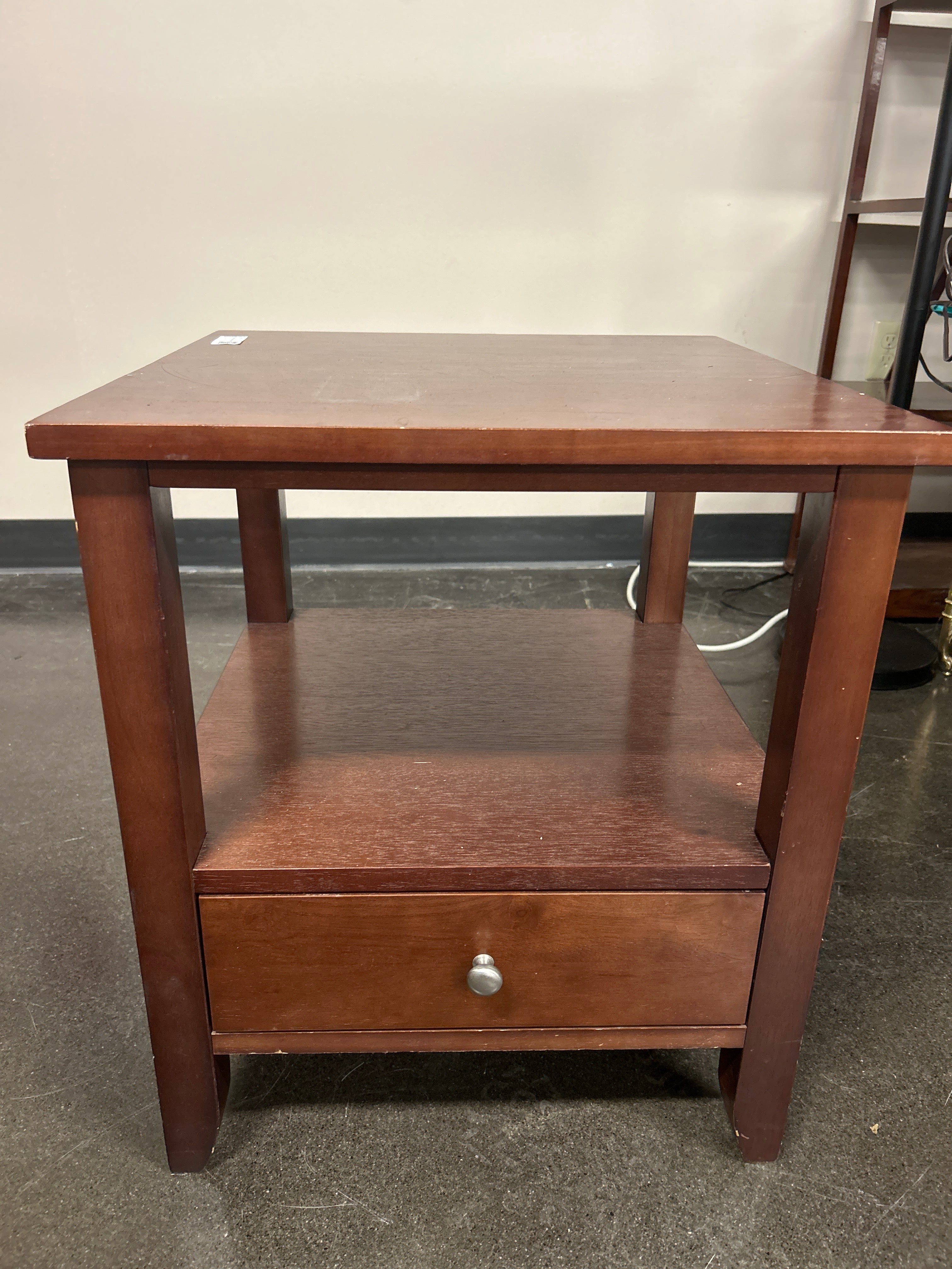 Small Oak Accent Table