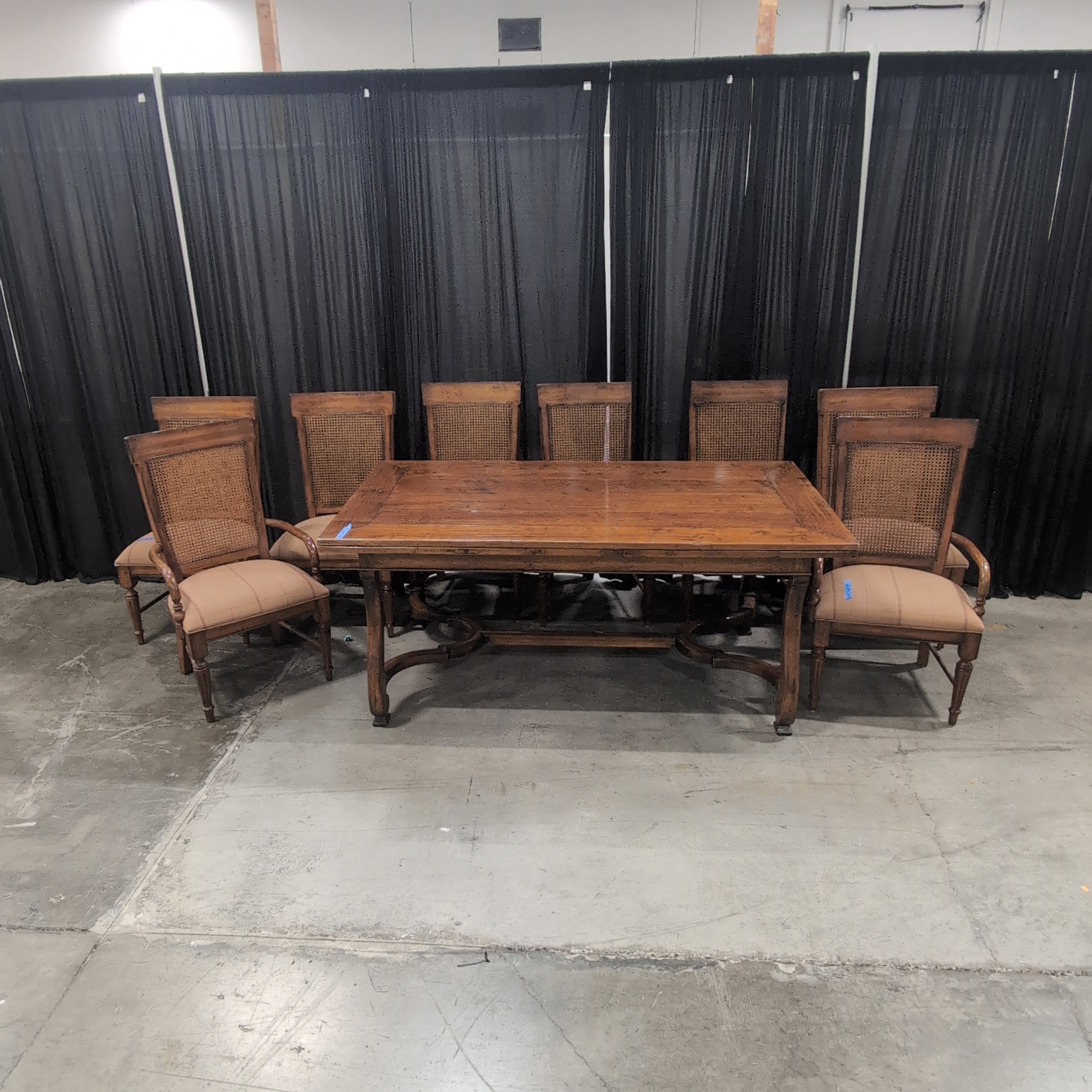 Rustic Brown Plank Wood Table Top