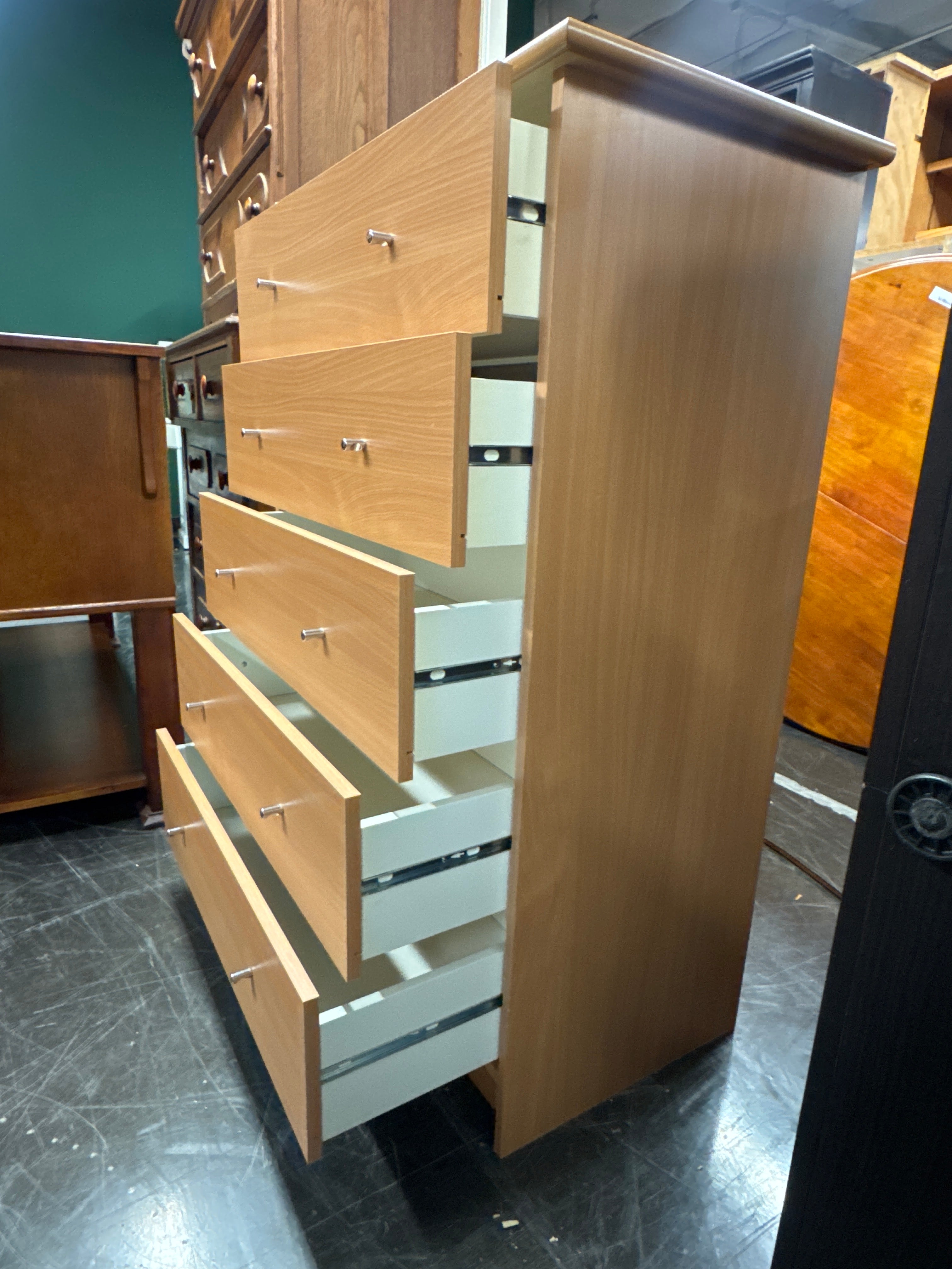 Made in Denmark Light Wood 4-Drawer Dresser
