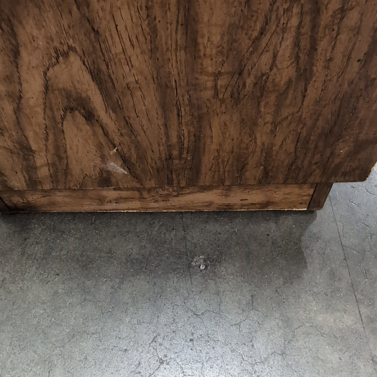 French Provincial Style Wood Dresser with Ornate Hardware