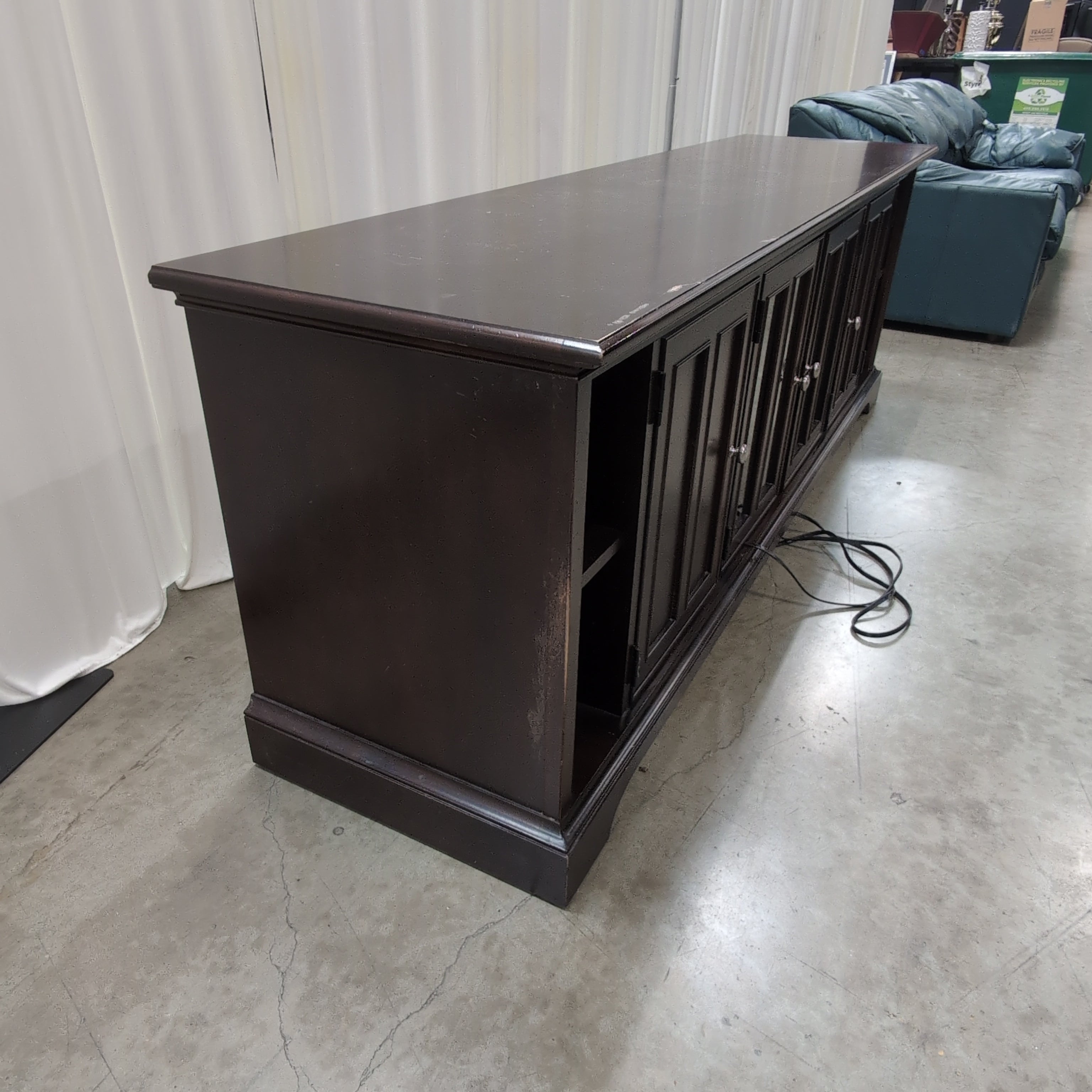 Ashley Furniture Dark Wood Large Tv Stand