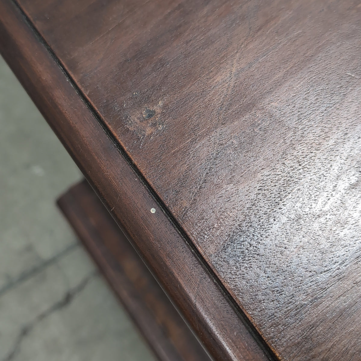 Dark Wood Apothecary Style Cabinet