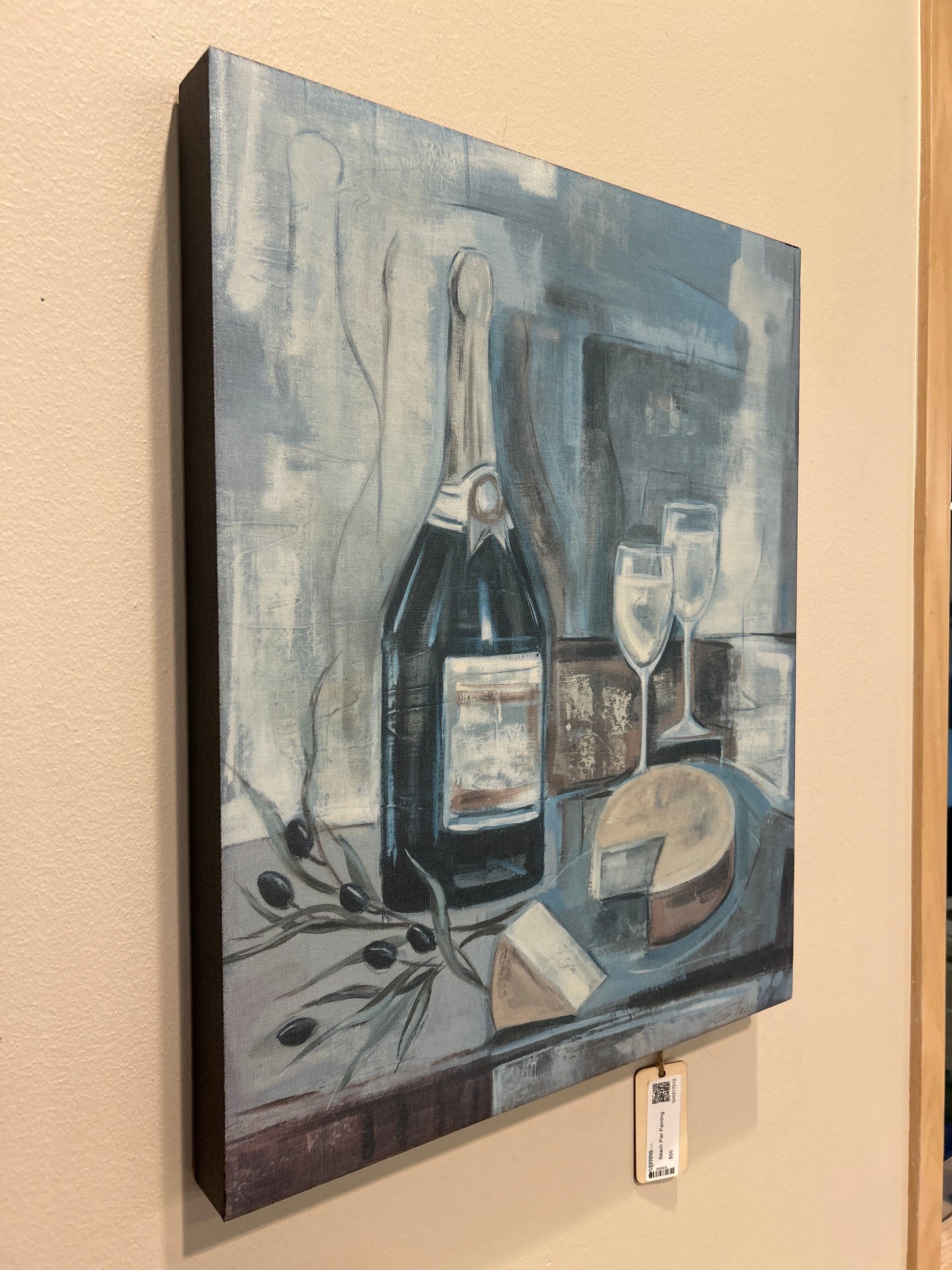 Wine & Cheese Painting
