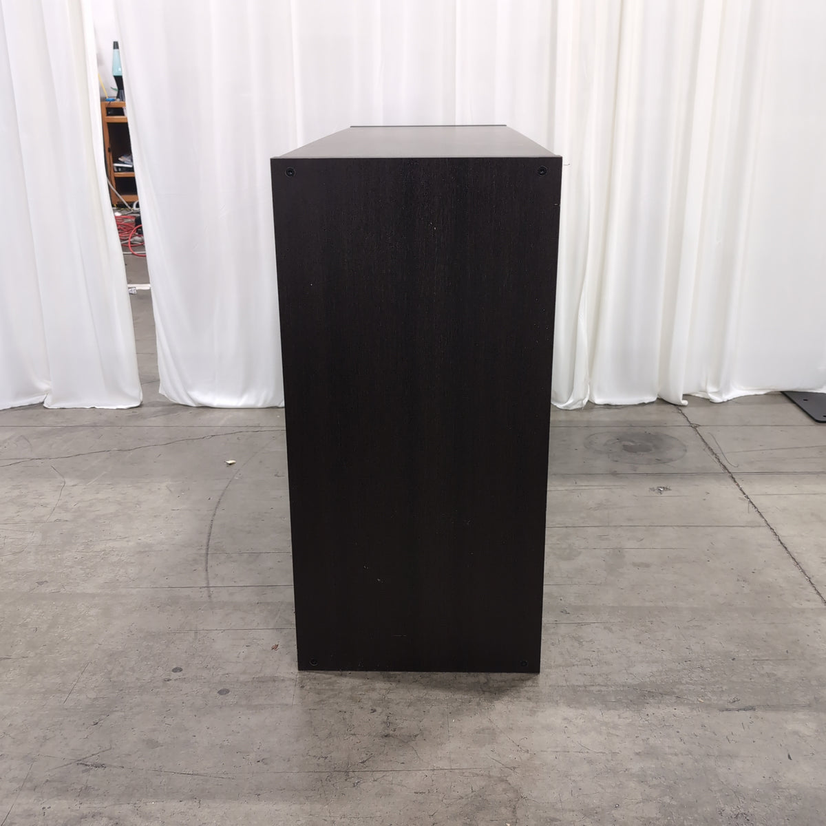 Dark Brown Six-Compartment Cube Bookcase