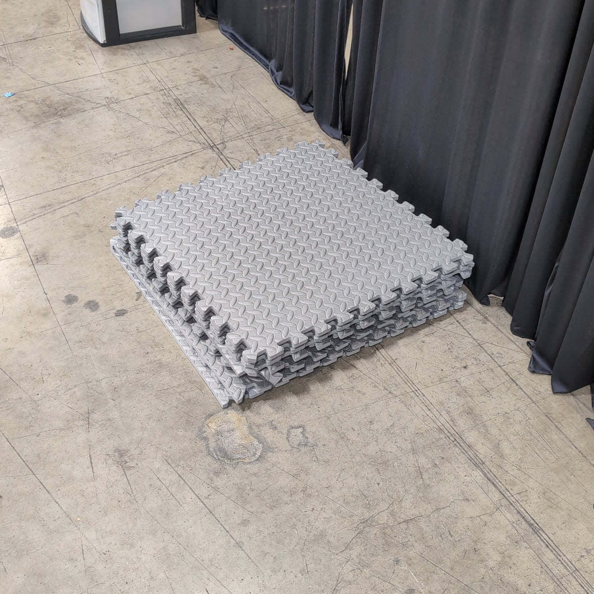 10 Piece Grey Exercise Puzzle Mat