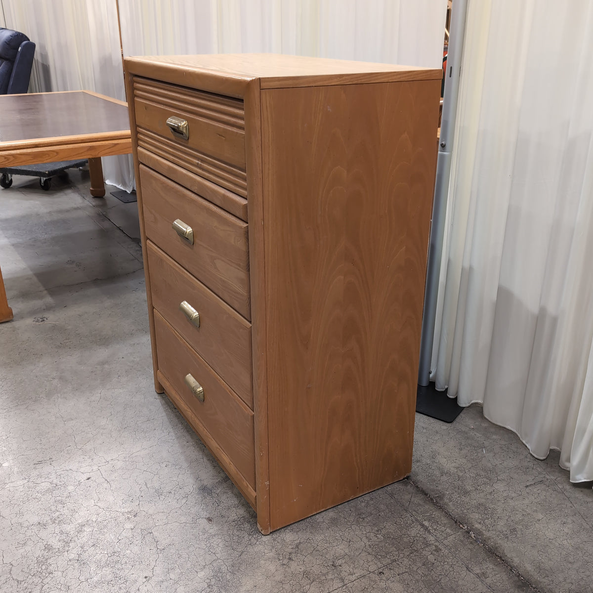 Traditional Style Four-Drawer Dresser in Wood