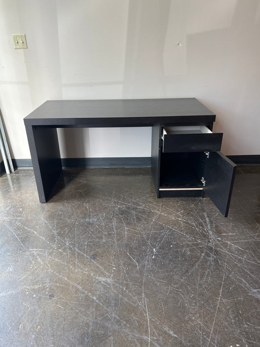 IKEA MALM Black Desk