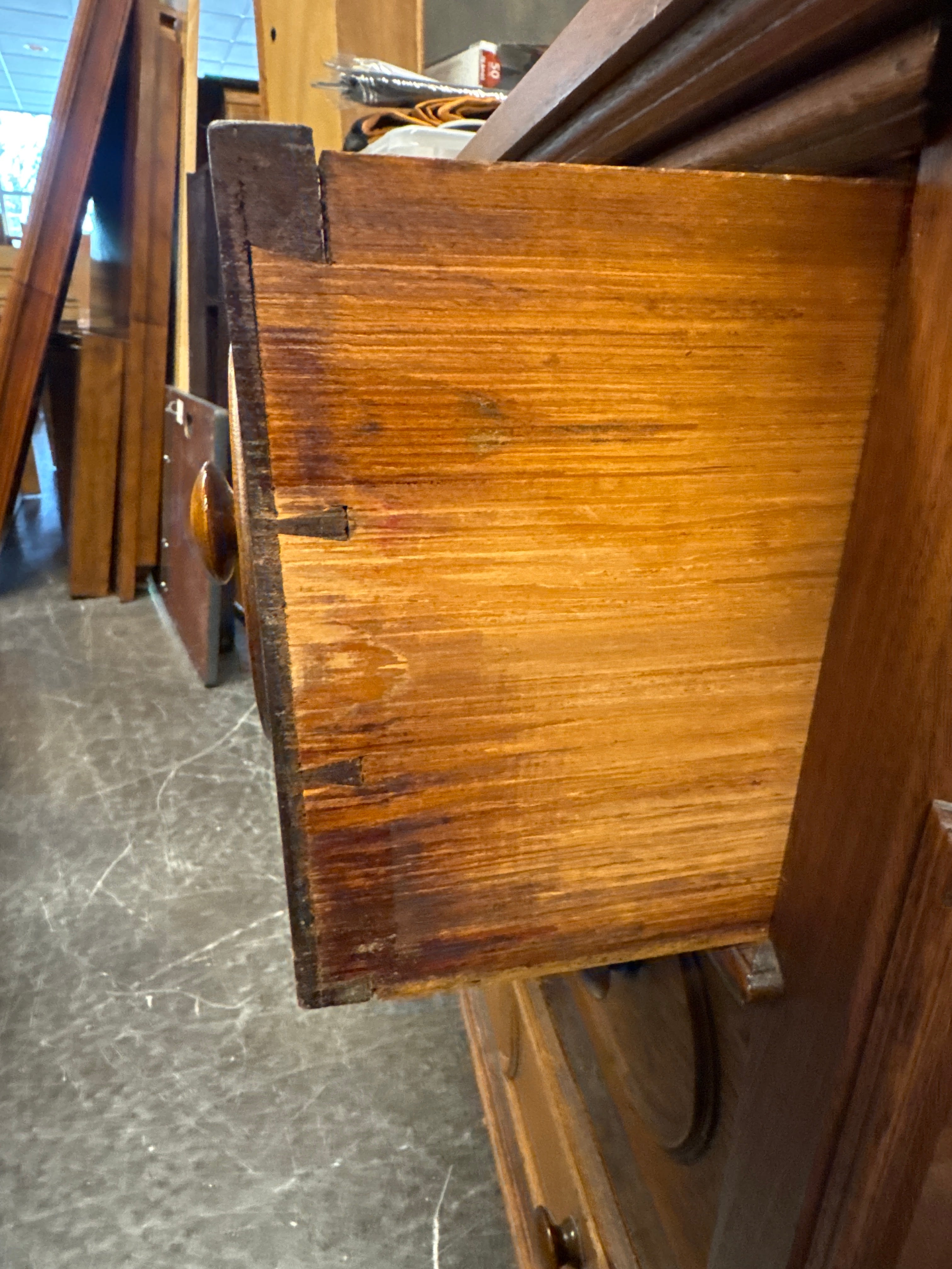 Antique Hardwood Chest of Drawers