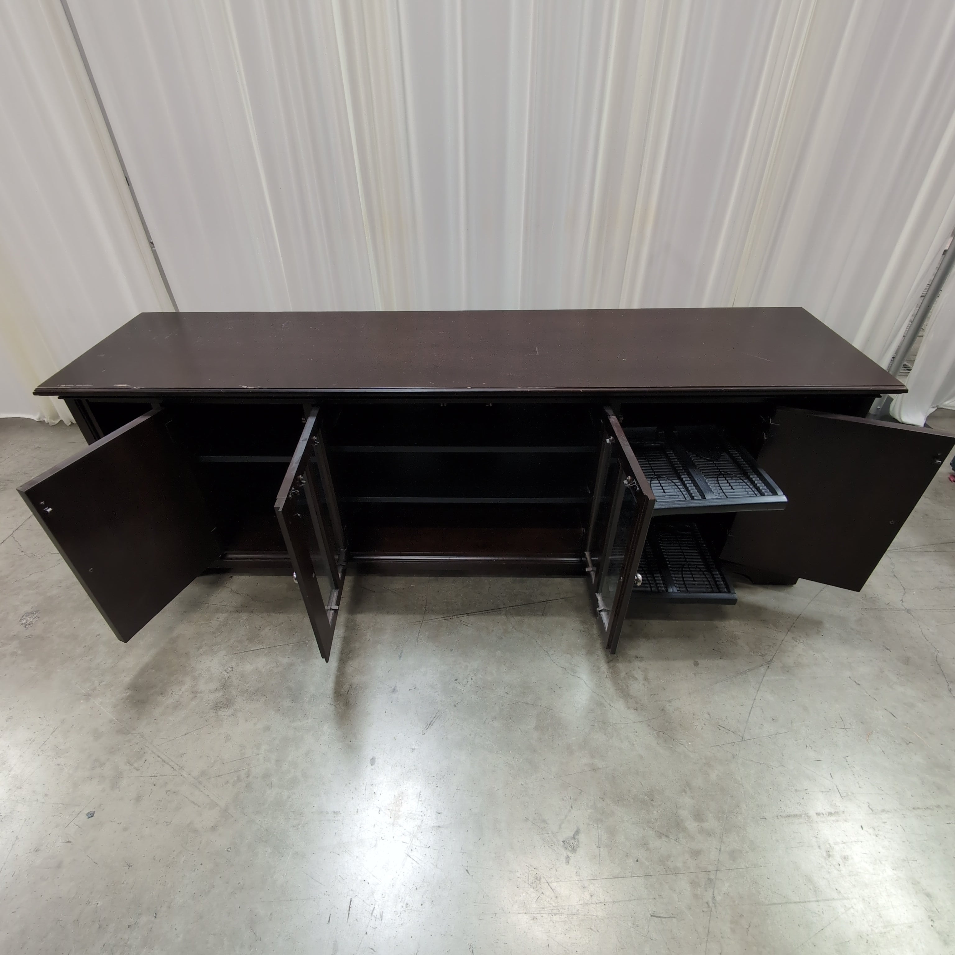 Ashley Furniture Dark Wood Large Tv Stand