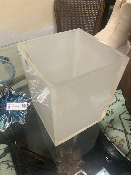 Acrylic Trash Can