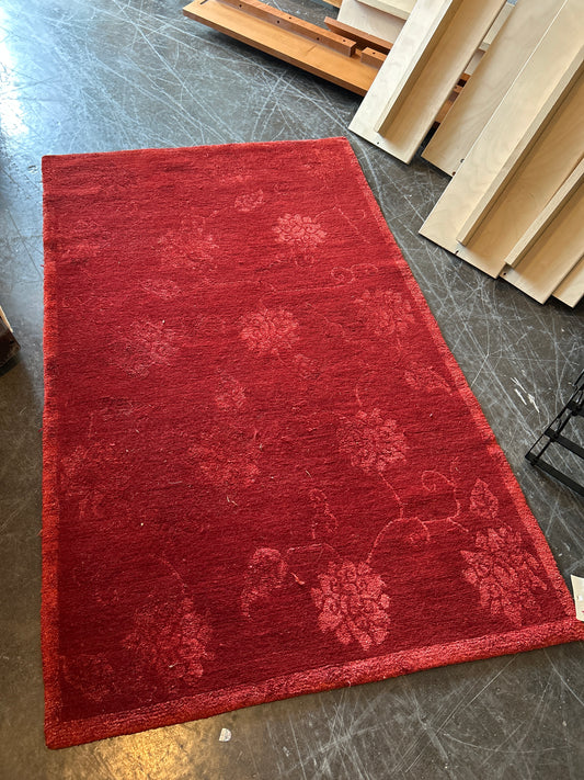 Tibetan Red Area Rug