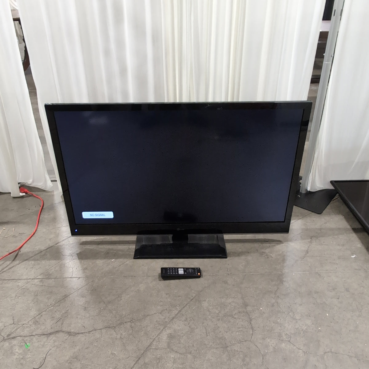 LG Black Flat-Screen Television