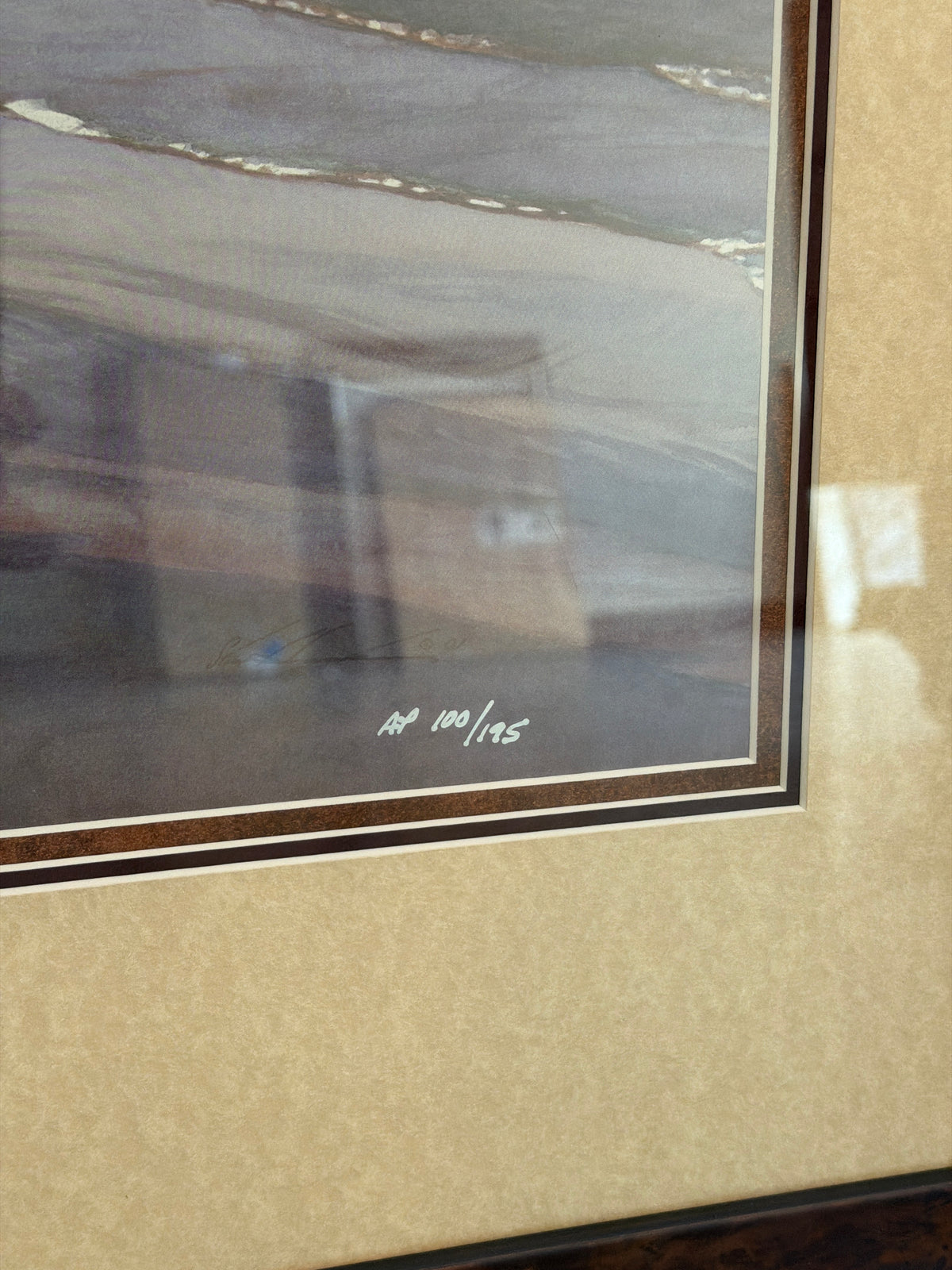 Steve Hanks 'Finding Yourself in the World' Framed Artist Proof Print AP 100/195 - Limited Edition