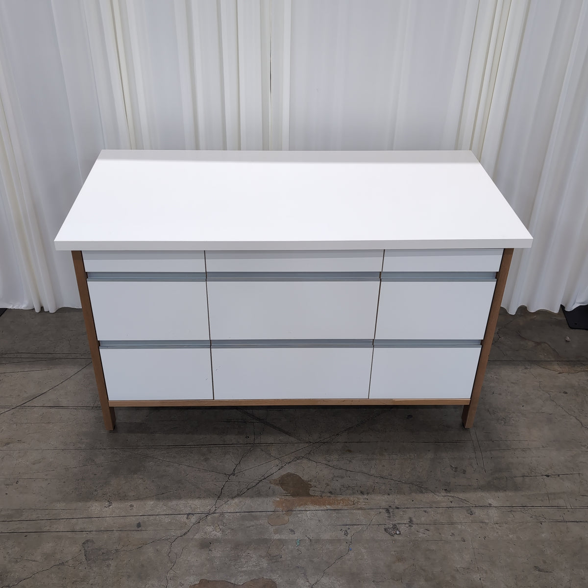 Two-Tone Multi-Drawer Dresser