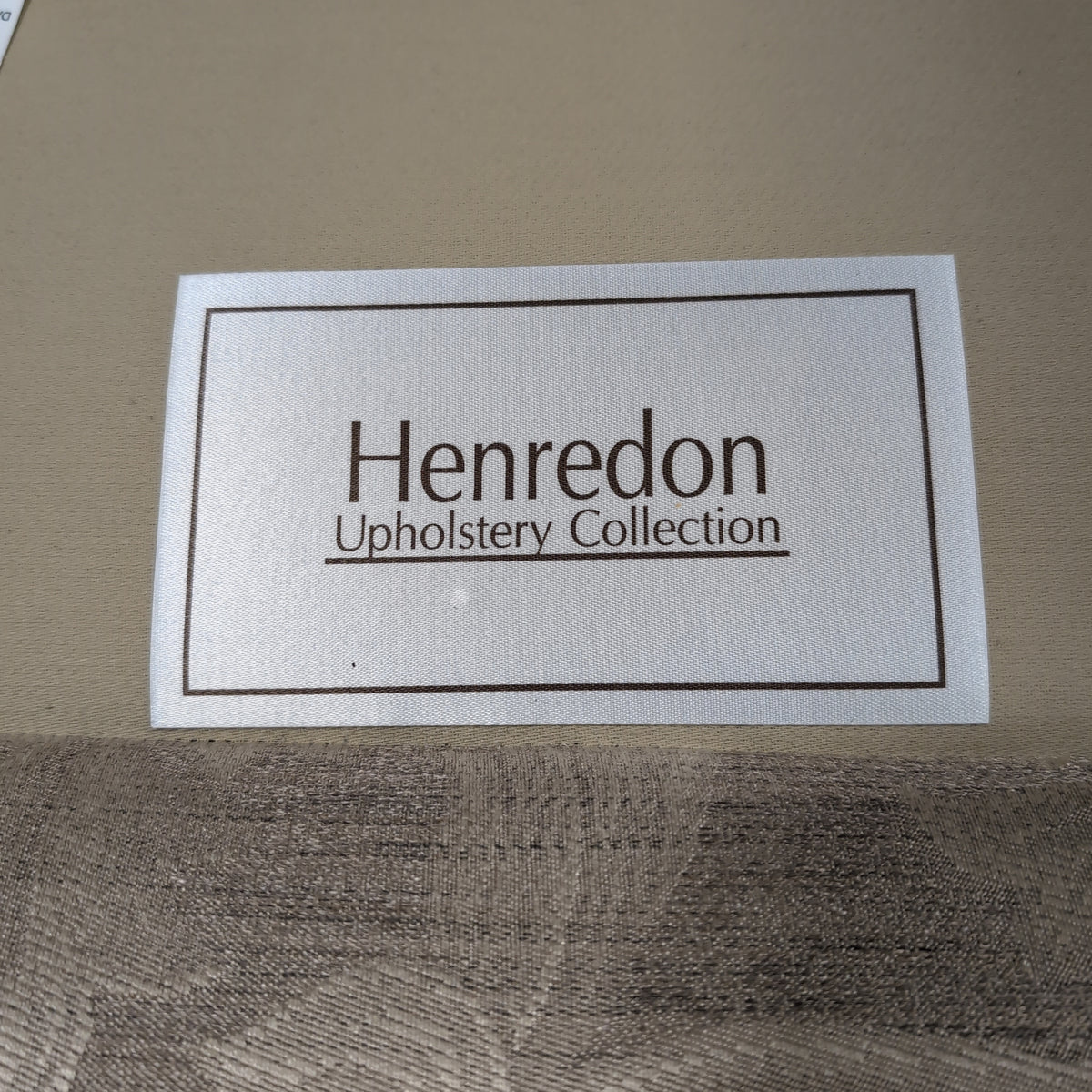 Traditional Beige Damask Pattern Couch