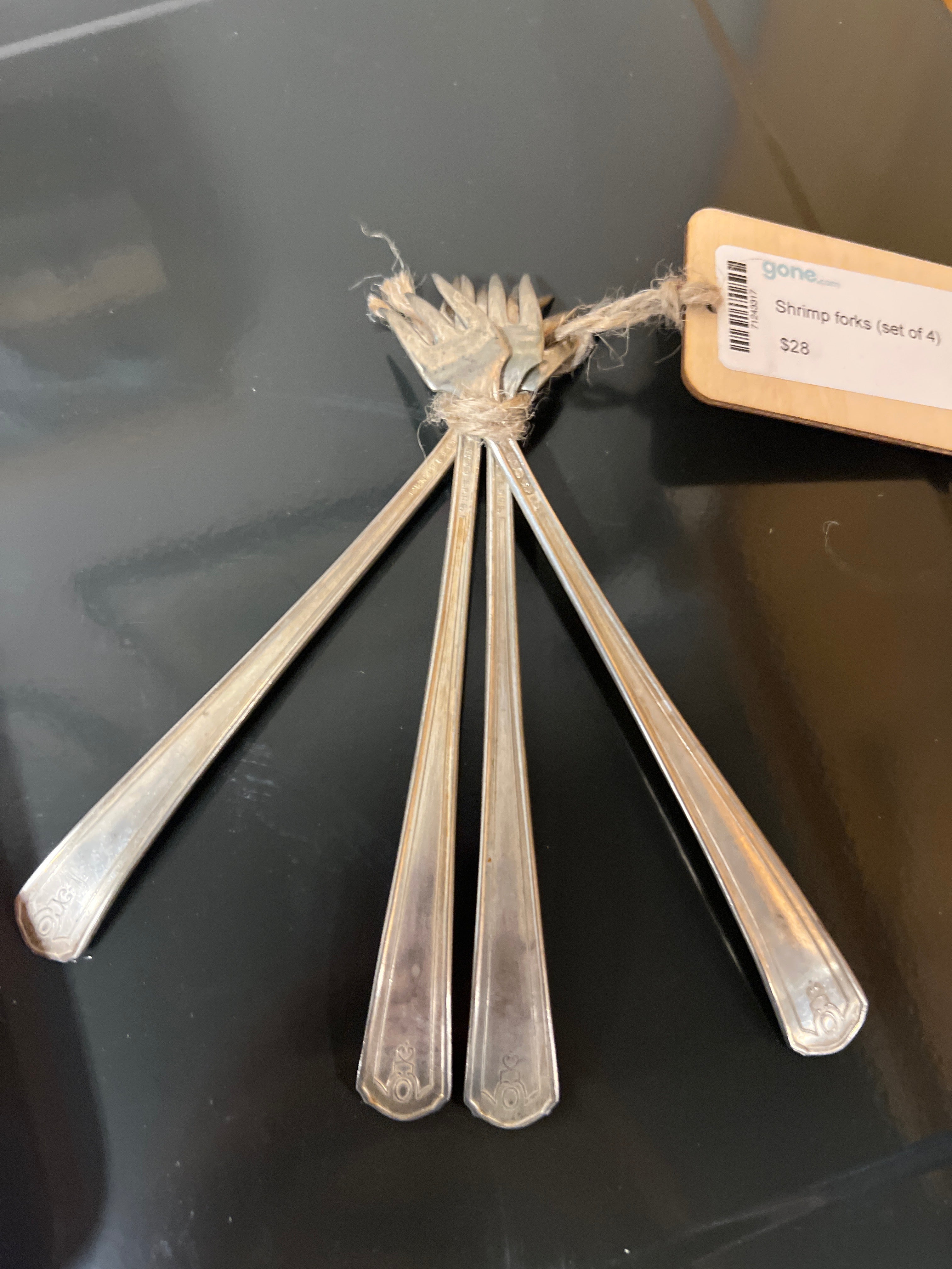 Shrimp forks (set of 4)
