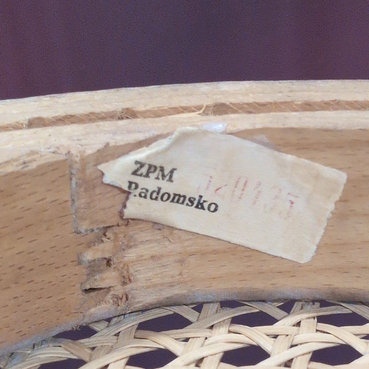 Natural Bentwood Chair with Cane Seat and Back