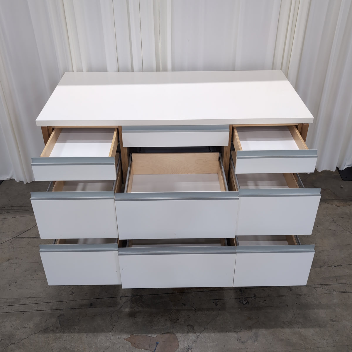 Two-Tone Multi-Drawer Dresser