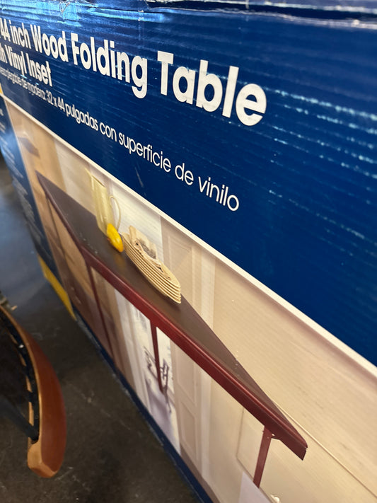 Folding Table: New in Box