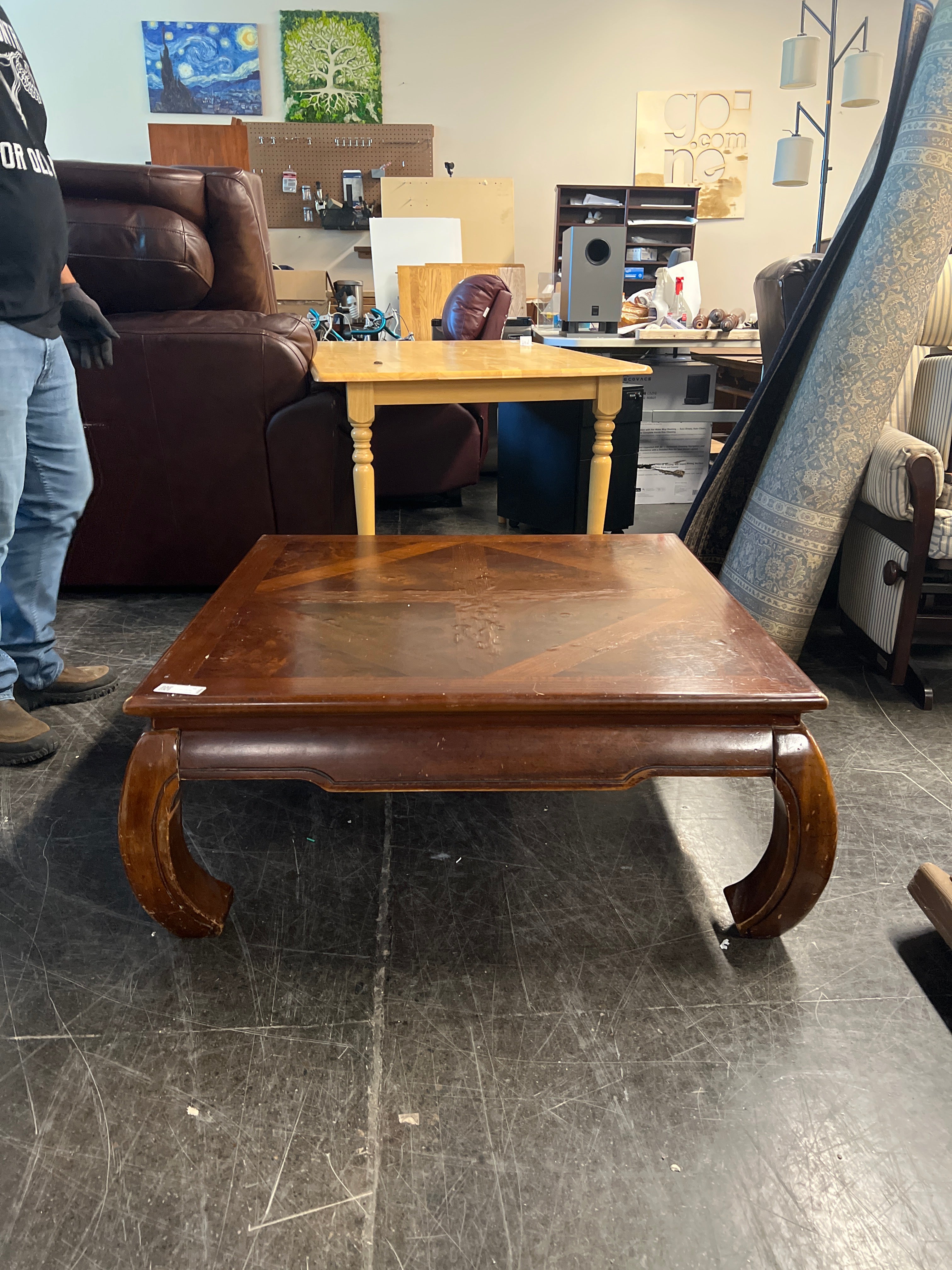 Solid Wood Coffee Table